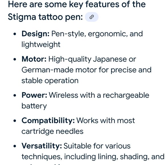 STIGMA Silver Rocket Missile Tattoo Artist Permanent Makeup Kit DIY - Picture 2 of 7